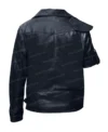 Mad Max Tom Hary Black Leather Jacket Back