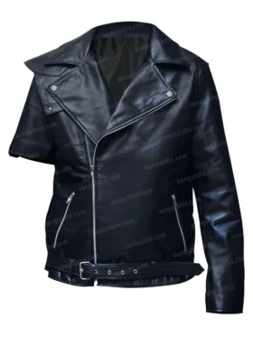 Mad Max Tom Hary Black Leather Jacket Main