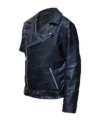 Mad Max Tom Hary Black Leather Jacket Side
