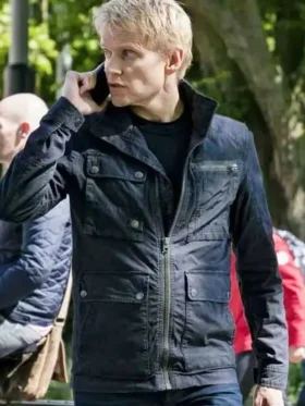 Marc Warren Van der Valk Black Cotton Jacket