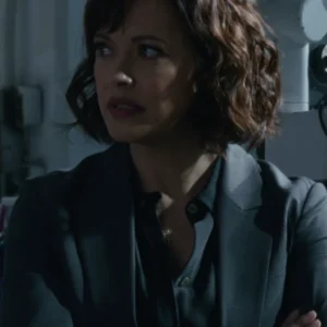 Maria Baez Blue Bloods S14 Grey Blazer