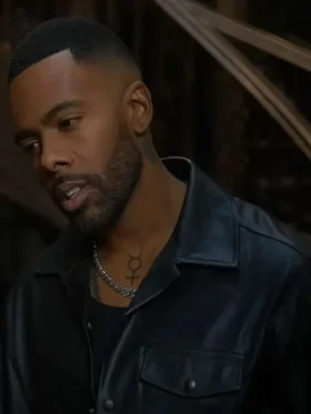 Mario Style Me for Christmas Real Leather Jacket