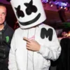 Marshmello White Mens Jacket