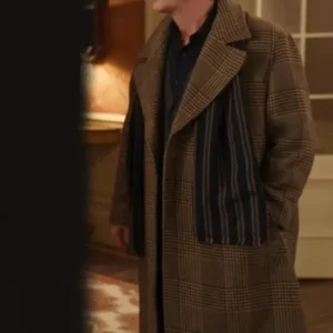 Martin Short Only Murders in the Building S02 Plaid Coat