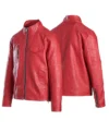 Matpat Red Leather Jacket Front