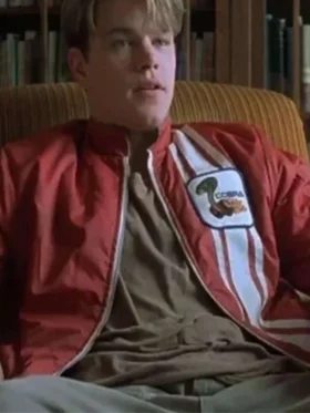 Matt Damon Good Will Hunting Cobra Jacket