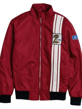 Matt Damon Good Will Hunting Red Cobra Jacket Front