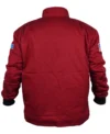 Matt Damon Good Will Hunting Red Cobra Jacket back