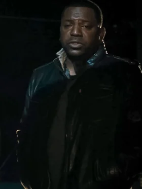 Max Bomer Lights Out Black Leather Jacket For Sale