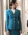Melanie Cavill Snowpiercer Blue Blazer For Sale