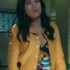 Melody ‘Mel Bayani The Equalizer Yellow Leather Jacket