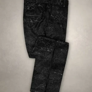 Mens 2 Piece Italian Silk Centa Tuxedo Suit Pant