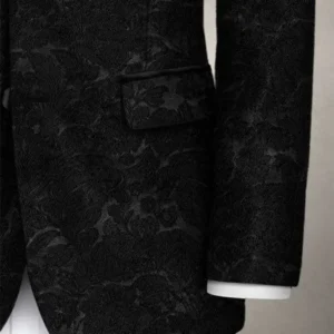 Mens 2 Piece Italian Silk Centa Tuxedo Suit Sleeves