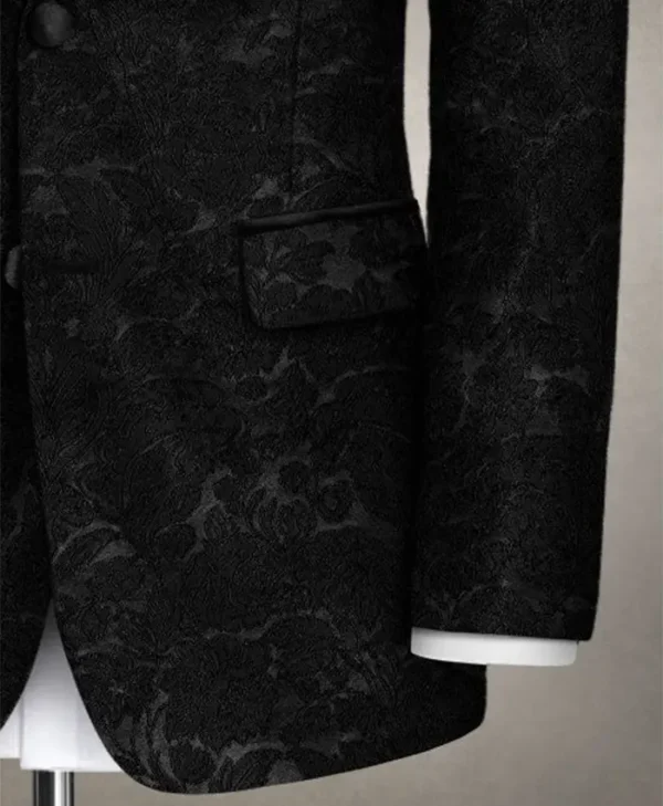 Mens 2 Piece Italian Silk Centa Tuxedo Suit Sleeves
