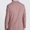 Mens 2024 Relaxed Fit Dusty Pink Suit Back