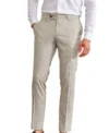 Mens 3 Piece Tweed Light Brown Suit Pant