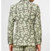 Mens Cashanova Printed Party Suit Back