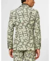 Mens Cashanova Printed Party Suit Back