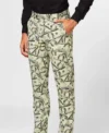 Mens Cashanova Printed Party Suit Pant