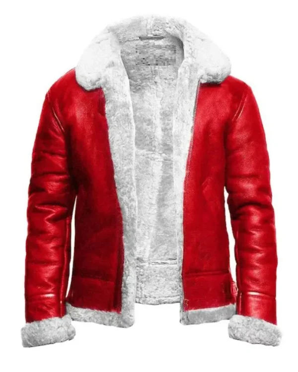Mens Christmas Leather Jacket
