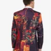 Mens Classic Clause 2 Piece Formals Suit Back