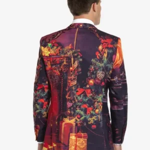 Mens Classic Clause 2 Piece Formals Suit Back