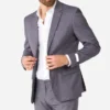 Mens Daily Dark Grey 2 Piece Stylish Suit
