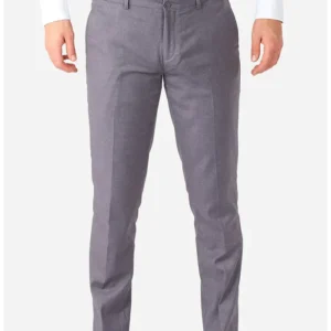 Mens Daily Dark Grey 2 Piece Stylish Suit Trouser