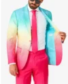 Mens Funky Fade Stylish 2 Piece Party Suit Open