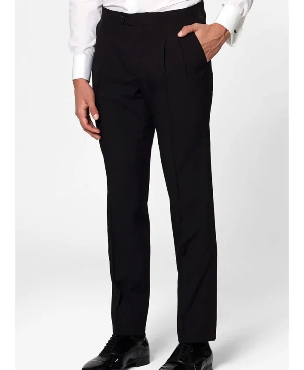 Mens Hot Burgundy Two Piece Slim Fit Suit Pant