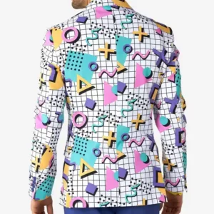 Mens Memphis Master 2 Piece Stylish Suit Back