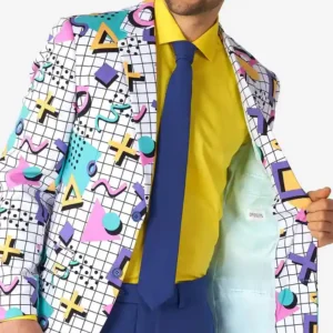 Mens Memphis Master 2 Piece Stylish Suit Closure