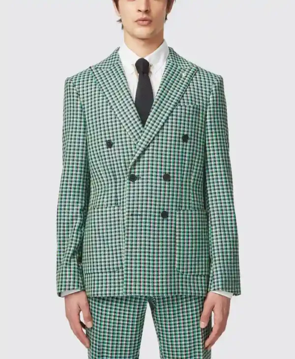 Mens Morrison 2 Piece Stylish Suit Green