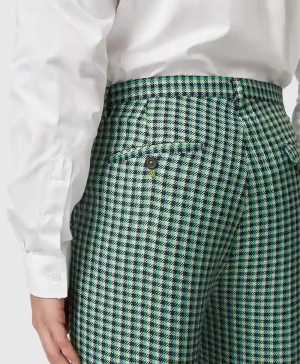 Mens Morrison 2 Piece Stylish Suit Green Trouser