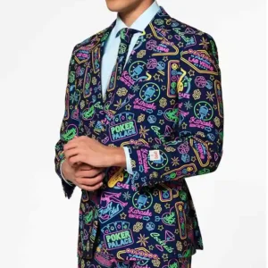Mens Mr. Vegas 2 Piece Stylish Part Suit