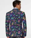 Mens Mr. Vegas 2 Piece Stylish Part Suit Back