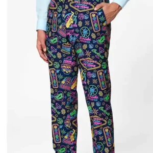 Mens Mr. Vegas 2 Piece Stylish Part Suit Pant