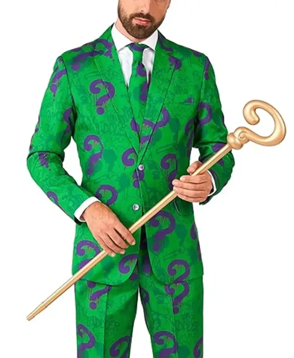 Mens OFFSTREAM DC Comics Riddler Suit