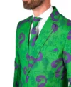 Mens OFFSTREAM DC Comics Riddler Suit Collar