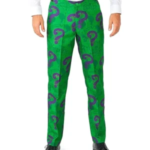 Mens OFFSTREAM DC Comics Riddler Suit Trouser