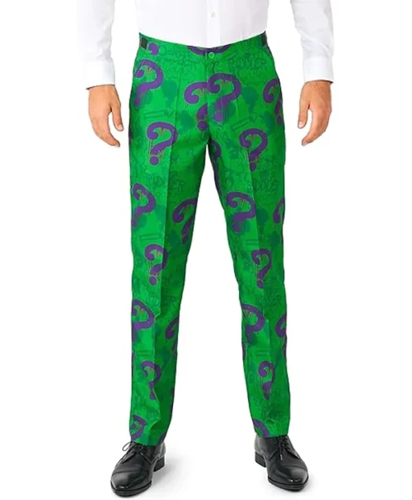 Mens OFFSTREAM DC Comics Riddler Suit Trouser