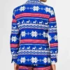 Mens Printed The Rudolph Stylish 2 Piece Suit Back