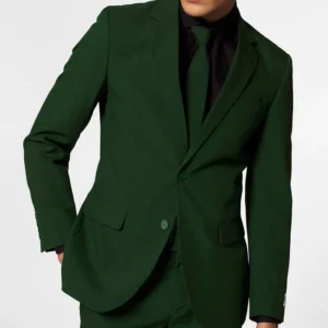 Mens Stylish Glorious Green 2 Piece Suit