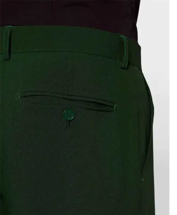 Mens Stylish Glorious Green 2 Piece Suit Pant