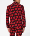 Mens Stylish King of Hearts Party Suits Back