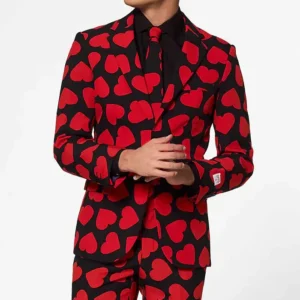 Mens Stylish King of Hearts Party Suits Main