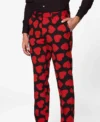 Mens Stylish King of Hearts Party Suits Pant