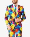 Mens Stylish Smiley® Drip Two Piece Suit