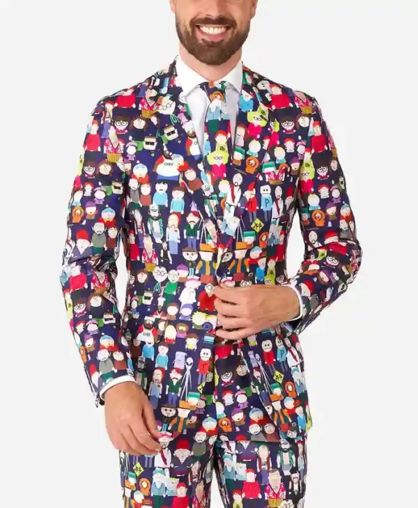 Mens Stylish South Park™ 2024 Suit