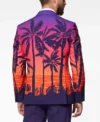 Mens Suave Sunset Stylish 2 Piece Suit Back